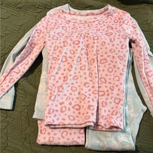 Cat & Jack Pink Animal Print Kids Pajama Set